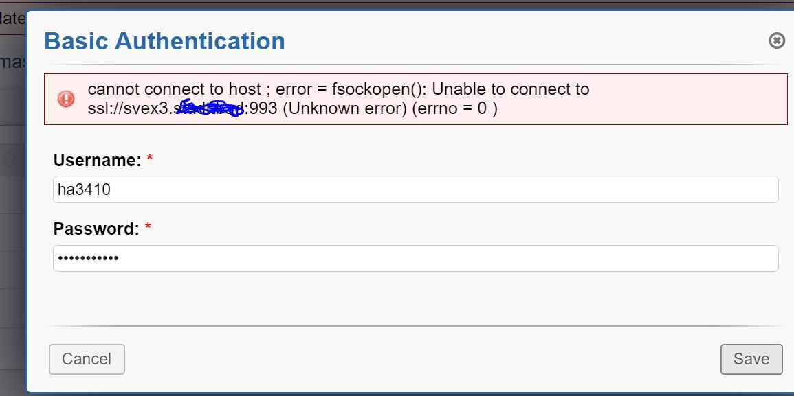 Mailbox Setting Protocol IMAP + SSL Option Missing - OsTicket Forum