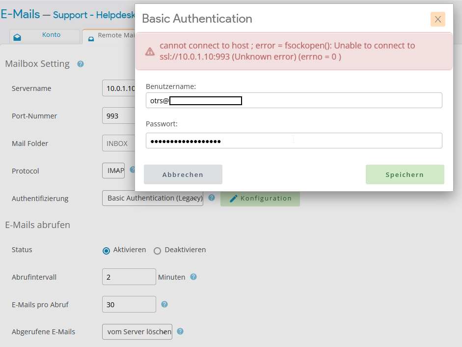 IMAP connection issues on 1.17.3 osTicket Forum