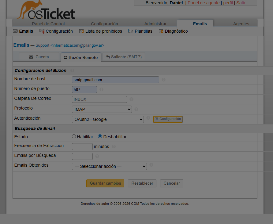 oauth2 plugin not working - osTicket Forum